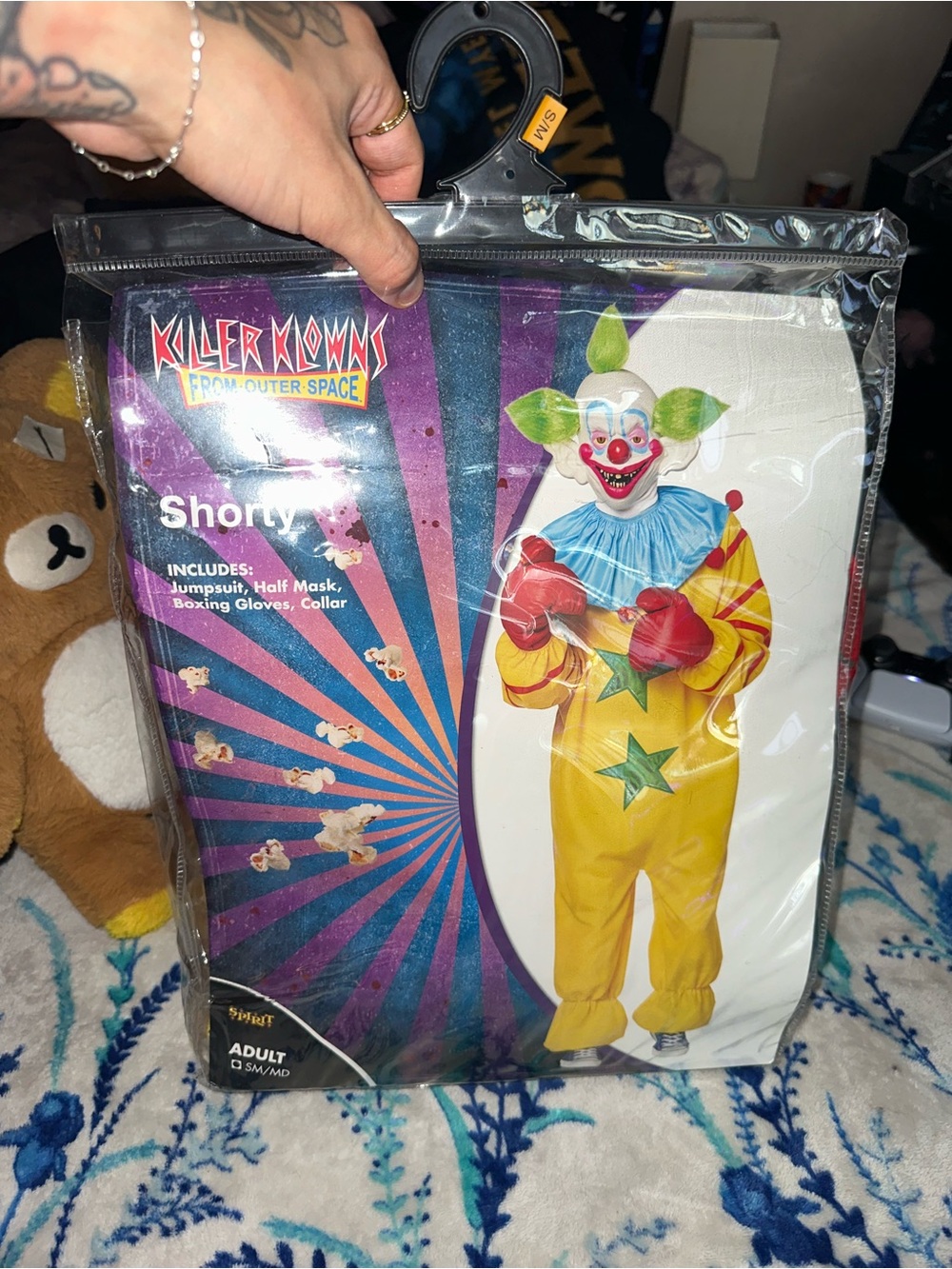 Shorty Yellow Clown Costume - Adult